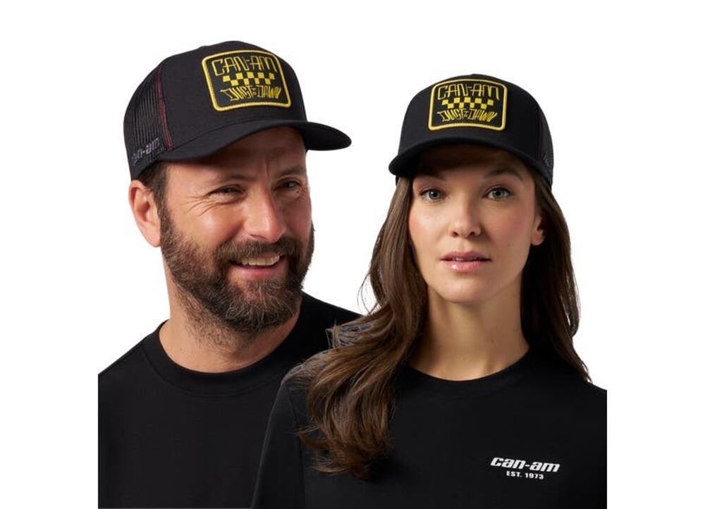 NWT Can Am Unisex CAN-AM X Fasthouse Dust Mesh Cap Hat Trucker Dad New